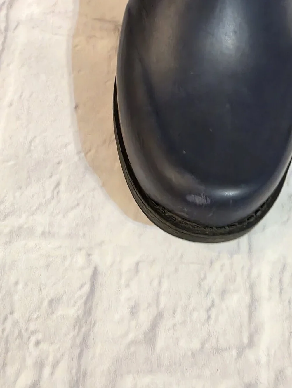 UGG Navy and Navy Tall Winter Rain Boots